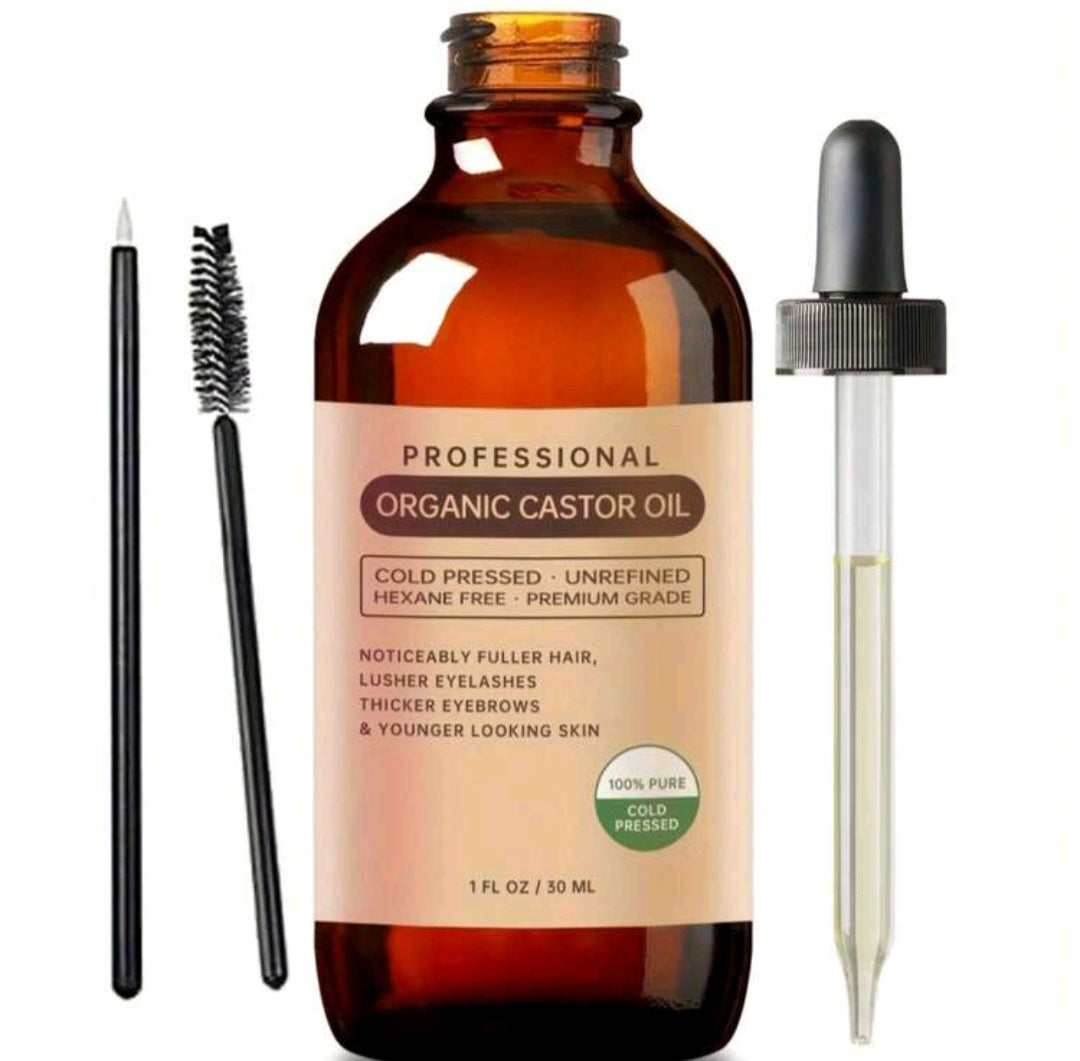 Castor Oil For Hair and Lashes & Brows