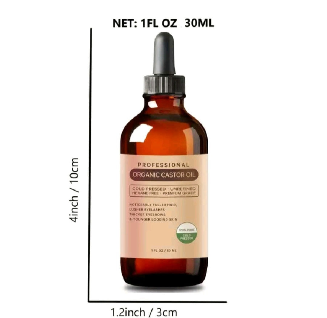Castor Oil For Hair and Lashes & Brows
